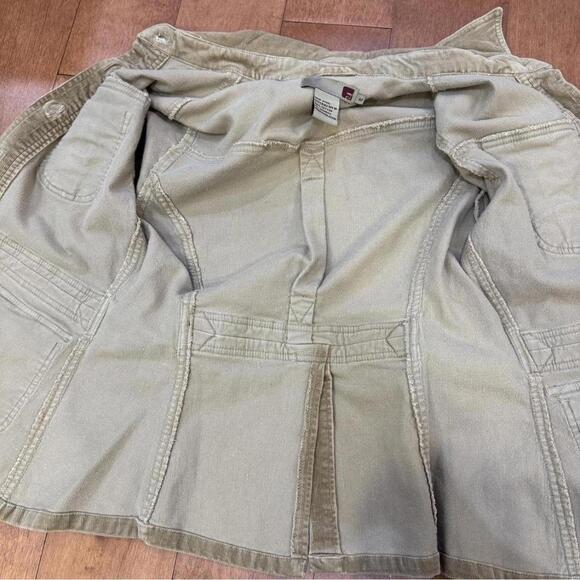 Y2K Forever 21 corduroy cargo jacket Sz. S - Picture 5 of 6
